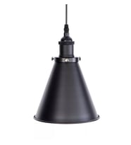 RİOLİGHT RETRO  SİYAH METAL TEKLİ SARKIT