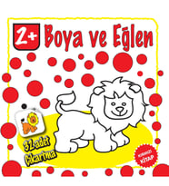 Boya ve Eğlen Kırmızı Kitap