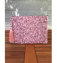 Bronz Clutch Çanta