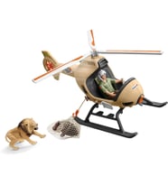 Schleich 42476 Kurtarma Helikopteri Oyuncak Figürü, Çok Renkli (Krem)