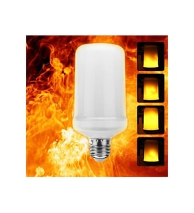 5 Adet 5 Watt E27 Alevli Led Ampul Alev Efektli Lamba Ampul Duy Ampul Ampül Villa Kafeterya Aydınlatma Lamba