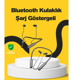 Y12 Bluetooth Boyun Bantlı Kulaklık – 100 Saat Pil, Bluetooth 5.3, Dokunmatik Kontrol