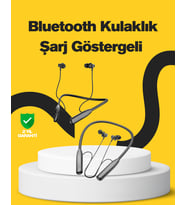 Y12 Bluetooth Boyun Bantlı Kulaklık – 100 Saat Pil, Bluetooth 5.3, Dokunmatik Kontrol