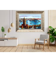 Gümüş Çerçeveli Tablo nb629