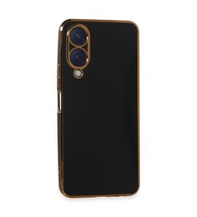 Vivo Y17s Kılıf Volet Silikon - Siyah