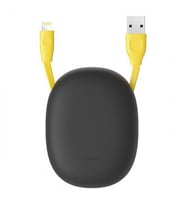 Baseus Lets Go Lightning iPhone 12-11, 11 Pro, SE 2020, XR, XS, 8-7 ile Uyumlu USB Kablo 1metre CALRN-GY