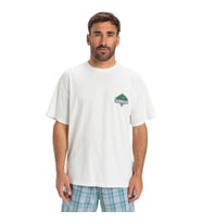 Quiksilver GH QS CRYSTAL JET SS Beyaz Erkek T-Shirt EQYZT08023-WBK0