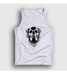 Presmono Unisex Beyaz Skull Deftones Atlet 387607tt