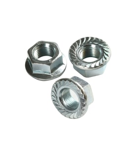 Altıköşe Flanşlı Somun M6 - 10 Adet