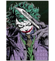 Cakapuzzle Harley Quinnin Joker Hali Görseli Puzzle Yapboz MDF (Ahşap) (120 Parça)