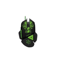 PGS302 Kablolu LED Aydınlatma Programlanabilir Ağırlıklı 7200DPI Gaming Oyuncu Mouse Siyah