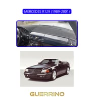 MERCEDES R129 1989-2001TORPİDO KORUMA HALISI MAVİ KENAR