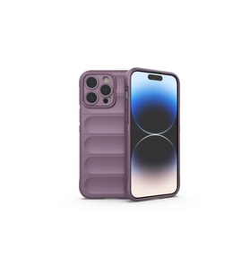 Apple İphone 14 Pro Max Kılıf Optimum Silikon - Mor