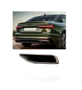 Audi A4 Arka Egzoz Ucu Sağ S-line 2020 Sonrası Uyumlu