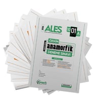 2026 ALES Anamorfik Yayınları Özgün 10lu Deneme Paketi Yeni Nesil Türkiye Geneli Dijital Çözümlü