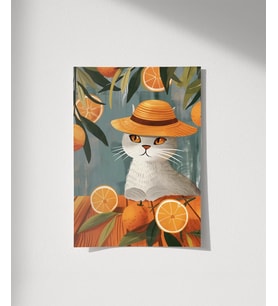 Çerçevesiz Poster Yazlık Patiler