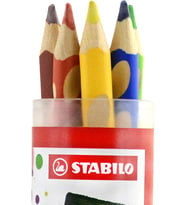 Stabilo Easycolors - Ergonomik Kuru Boya Kalemi - 6 Renkli Tüp - Sağ