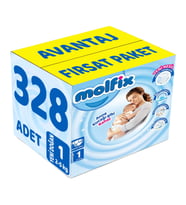 Molfix Bebek Bezi Beden:1 (2-5Kg) Yeni Doğan 328 Adet Avantaj Fırsat Pk