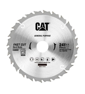 CAT DA08001 184x30mm Ahşap Kesme Elmas, Daire Testere Bıçağı 24 Diş