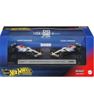 Hot Wheels Premium Oyuncak Arabalar, 1:64 Ölçekli Metal Visa Cash App Racing Bulls Formula 1 Yarış A