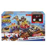 Hot Wheels Monster HNB96 Monster Trucks Muhteşem Çarpışma Arenası (Çok Renkli)