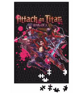 Attack On Titan Eren Levi Mikasa Puzzle 240 Parça Yapboz