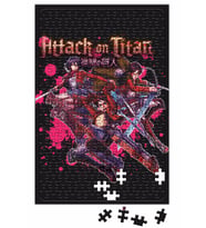 Attack On Titan Eren Levi Mikasa Puzzle 240 Parça Yapboz