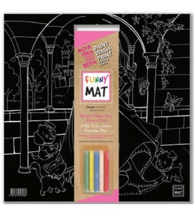 Funny Mat - Prenses 40x40cm