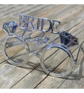 Bride To Be Parti Gözlüğü Gümüş