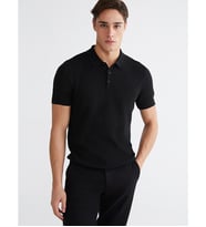 LCWAIKIKI Classic Siyah Polo Yaka Erkek Triko Tişört