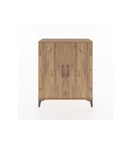 Arges Şifonyer 2 Raflı 2 Kapaklı 88x30x106 Çam-Çam