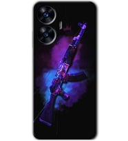 Realme C55 Kılıf HD Desen Baskılı Kılıf - AK