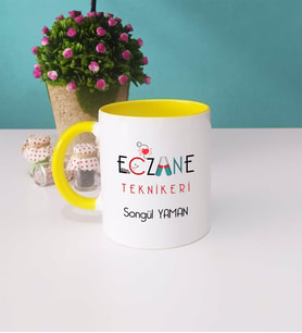 Eczane Teknikeri Kupa Bardak Sarı