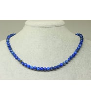 Lapis Taşı Kolye 6mm (Klipsli)