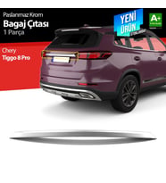 TİGGO 8 PRO KROM BAGAJ ÇİTASI 2022 2023 2024