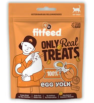 Freeze-Dried Çiğ Yumurta Sarısı Kedi Ödül Maması 60g