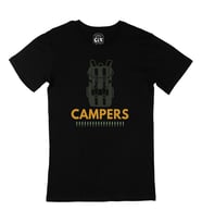 Campers Siyah Tişört
