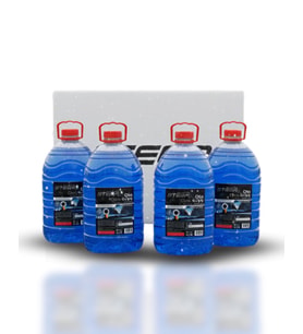 STEEP Oto Cam Suyu -20 Derece Antifriz İçerikli 5 Lt 4 Adet