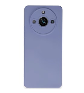 Realme 11 Pro Kılıf Nano İçi Kadife Silikon - Lila