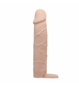 Silikon penis uzatmalı kılıf ince prezervatif seti