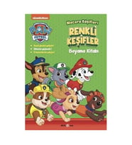 Paw Patrol - Macera Kaşifleri Renkli Keşifler Boyama Kitabı Beta Kids