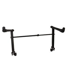 HBK Q-50 Klavye Sehpası İkinci Kat Aparatı  Mevcut Sehpaya Eklenen İkinci Kat Bağlantısı ile İki Klavye Aynı Anda Kullanım İmkanı