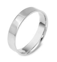 4 mm Düz Klasik Alyans KLA6 (Çok Renkli)