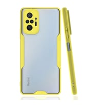 Xiaomi Redmi Note 10 Pro Kılıf Platin Silikon - Sarı