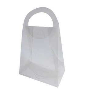 ÇANTA ASETAT ŞİŞE VE HEDİYELİK KUTUSU 10X12CM PK50-