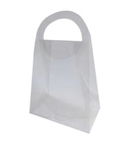 ÇANTA ASETAT ŞİŞE VE HEDİYELİK KUTUSU 10X12CM PK50-