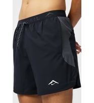 Nike Trail Dri-FIT 6" Brief-Lined Running Shorts Erkek Slip Astarlı Koşu Şortu Siyah