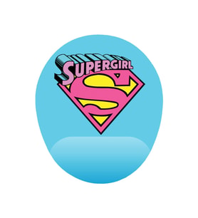 Supergirl Tasarım Bilek Destekli Mouse Pad