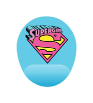 Supergirl Tasarım Bilek Destekli Mouse Pad (Çok Renkli)