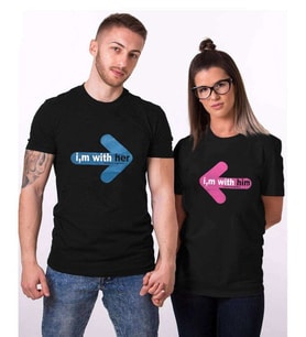 Tshirthane Sevgili Tshirt Kombini (Tek Ürün Fiyatıdır.)- Together